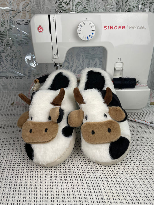 Cow Slippers